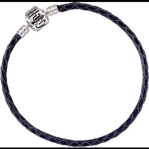 The Carat Shop - Harry Potter Lederen Armband voor Bedels- Maat L - 18cm