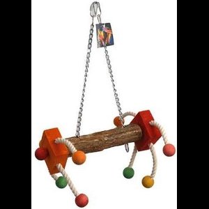 Super Swing Small - Parkieten speelgoed - Papegaaienspeelgoed