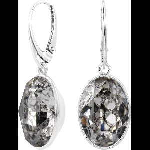 ARLIZI 1657 Oorbellen Swarovski Kristal Hanger - 925 Sterling Zilver - 3,5 cm