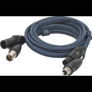 Combikabel DAP FP156 - IP65 PowerCON True1 & 3-pin XLR 6 m