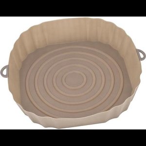 Casa Chasa Airfryer siliconen bak - Bakpapier - Airfryer accessoires - Bakvorm - Mandje - Ovenschaal - Hetelucht friteuse- Heteluchtoven - Frituren - Silicone - Herbruikbaar