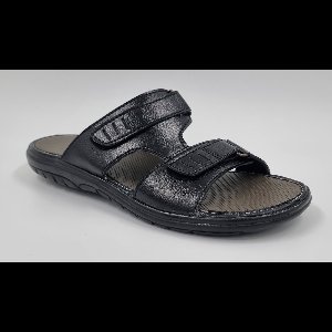 Walking - Slippers Heren - Licht Gewicht Heren Slippers - Slippers met een Zacht Voetbed - Zwart - Maat 44