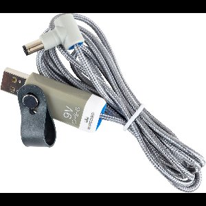 MYVOLTS Power Splitter Cable Volca black incl. Ripcord - Voedingseenheid voor keyboards