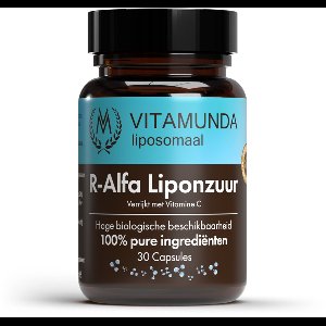 Vitamunda R-Alfa Liponzuur 30 Vegetarische capsules