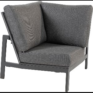 Taste by 4 Seasons Ravenna hoekelement - donker grijs