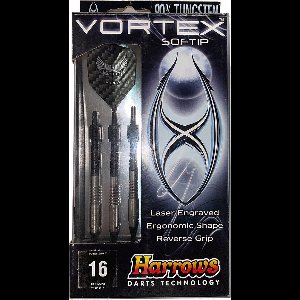 Harrows Vortex gold 90 procent tungsten gold titanium nitride softtip 18 gram
