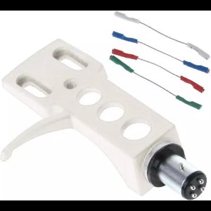 Headshell Universeel- Wit  Tip Top vintage audio