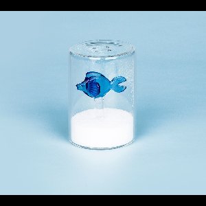 Balvi Zoutstel Blauwe Vis Glas