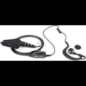 DerComms® Oorhanger oortje voor Kenwood NX200, NX300, TK280, TK380, TK-D200, TK-D300, NX5300