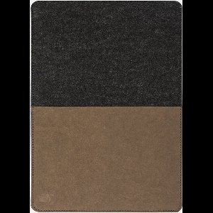 Oakywood MacBook Sleeve Wolvilt - Antraciet - Compatible met 16" MacBook Pro