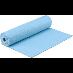 Vaessen Creative Vilt op Rol - Lichtblauw - 1 mm - 45 cm x 5 m