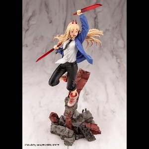 Kotobukiya Chainsaw Man ARTFXJ Statue 1/8 Power Bonus Edition 29 cm Beeld