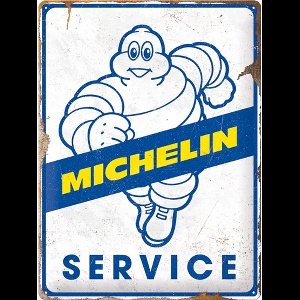Wandbord Garage - Michelin - Service