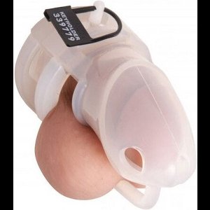 Kuisheidskooi Transparant - Zachte Peniskooi Siliconen - Chastity Cage - 15 Delige Cock Cage Inclusief Slotje