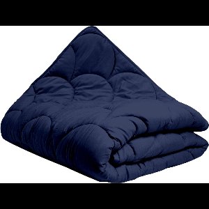 All in One Wasbaar Dekbed Easy 240x200 - Dekbed zonder overtrek - Hoesloos dekbed - Eazy dekbed - Gekleurd dekbed - All Year Winterdekbed & Zomerdekbed - Lits Jumeaux Dekbed - Dark Blue - Dekbedden