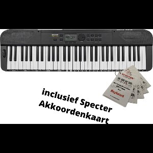 NUX NEK-100 Keyboard met 61 Toetsen, Oplaadbare Batterij en Specter Akkoordenkaart