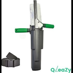 Professionele Glasreinigingsset 4in1 - Unger Ergotec - QleaZy Bucket & 105cm nylon riem