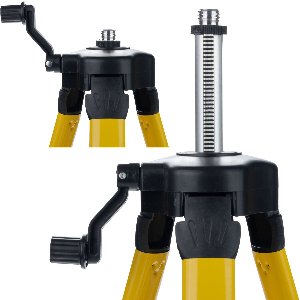 Statief 43-120cm voor Rosfix laserwaterpas met deksel