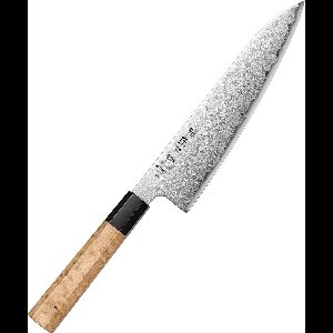 HEZHEN - Japans Blue 2 Damascus staal - PM8B Retro Series - Koksmes