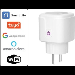 AFINTEK Smart Life Smart WiFi Stekker - Smart Plug - Stopcontact Bedienen Met App - Stekker Met App - Wit