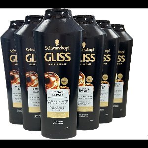 Gliss Kur - Shampoo - Ultimate Repair - 370ml x 6