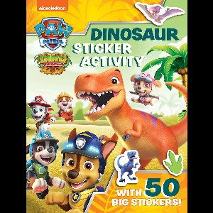 Paw Patrol Dinosaur Sticker Activity