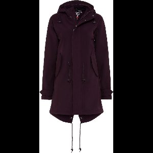 BMS Hafencity Coat Softshell Pro Pflaume-56