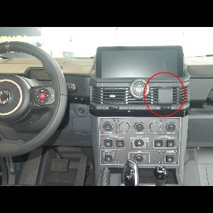 Autohouder - Brodit Proclip Ineos Grenadier 22- Center mount