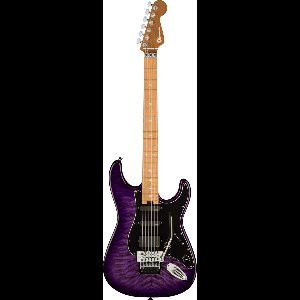 Charvel Marco Sfogli Pro-Mod So-Cal Style 1 HSS FR CM QM Transparent Purple Burst - ST-Style elektrische gitaar