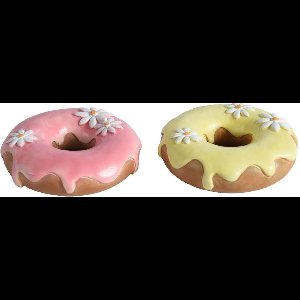 Beeld Donut polyresin dia.9,5 cm