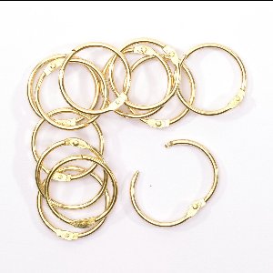 Vaessen Creative Boekbindringen - Goud - 32 mm - 24 stuks