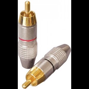 Dynavox 205093 Cinch-stekker Set van 4 stuks