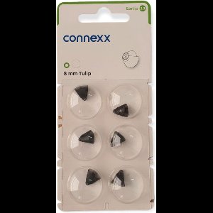 Connexx | Eartip 3.0 | 8 mm Tulip | Geschikt voor Signia en Audioservice hoortoestellen | Onderdeel hoortoestel dome tip