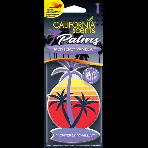 California Car Scents - California Scents - Montery Vanilla - Palm Tree Air Freshener - Autogeur - Geurhanger