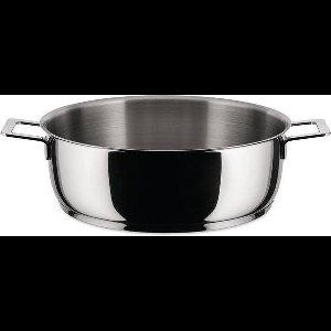 Alessi Braadpan Pots&Pans - AJM102/28 - ø 28 cm / 5.5 liter - door Jasper Morrison