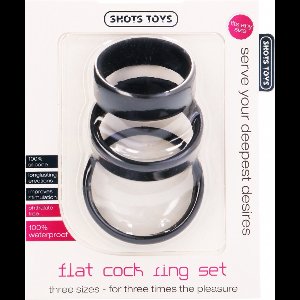 Shots - Shots Toys Platte Cockring Set