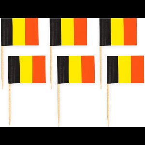 150x Cocktailprikkers België - Hapjes Cocktail Tapas Zomer Terras