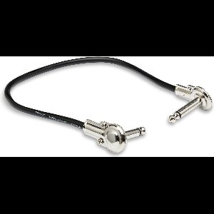 Hosa IRG-103, gitaar patch kabels, Low-profile met haakse jack pluggen, 3 ft / 90cm