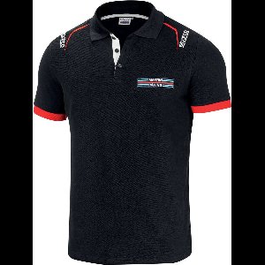 Sparco Polo Martini Racing - zwart / l