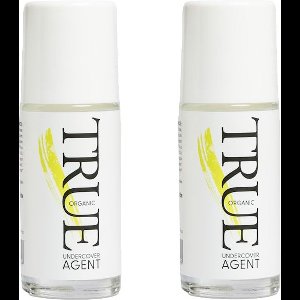 True Organic of Sweden - Undercover Agent - Roll on Deodorant - Lemongrass - 50ml - 2 Pak