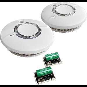 FireAngel ST-630-DET rookmelders incl. + W2-Module, set van 2 stuks