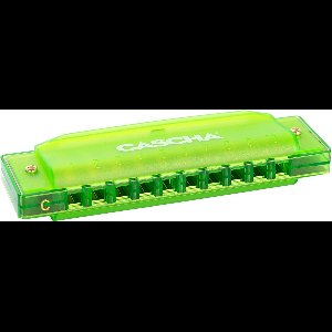 Cascha Verlag Fun Blues Mundharmonika Grün - Diatonische mondharmonica