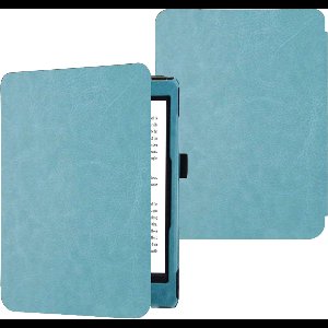 Hoesje geschikt voor Kobo Clara 2E – Extreme Shock Case - Sleepcover – Hoesje geschikt voor Kobo Clara 2E Flip Cover Turquoise