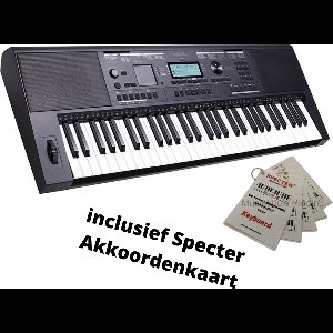Medeli MK401 - Millennium Series Keyboard - Met Specter Akkoordenkaart