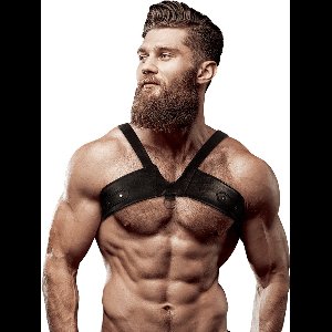 FETISH SUBMISSIVE ATTITUDE | Fetish Submissive Attitude - Eco Leather Brigade Man Chest Harness