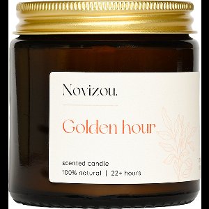 Novizou - Geurkaars - Golden Hour - 100% natuurlijk - 120 ml