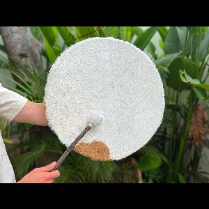 LIDAH® Sjamanendrum - 50cm Traditioneel Gevacht - Sjamaanse Shaman Drum - Sjamanen Percussie voor Volwassenen - Spirituele Sjamaan Trommel