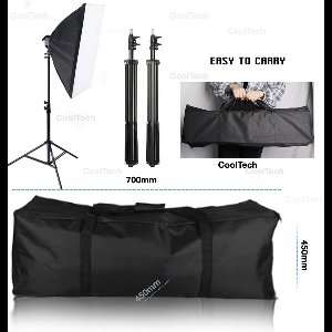 Draagtas Voor Statief en Studiolamp Zwart Padded Light stand Tripod Carry Draagtas Case - Statief Tas - Studiolamp Tas in outdoor/uitje fotografie - FAIRCO