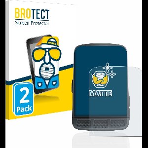 BROTECT - Screenprotector voor Wahoo Elemnt Roam - Folie Beschermfolie matte 2 Stuks