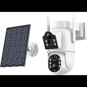 Xd Xtreme - Solar camera - Dual lens - Wifi - 8MP (2x4MP) - Wit